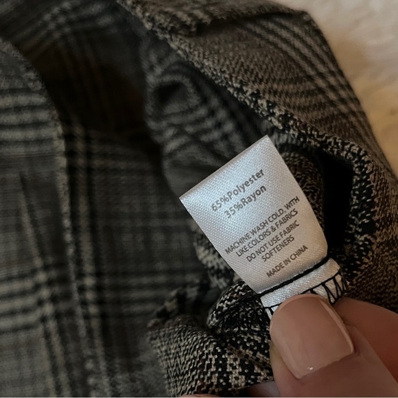 Rumored Ford Trouser Heritage Plaid sze 6 Y2K Loose Fit Classic NWT - Picture 12 of 16